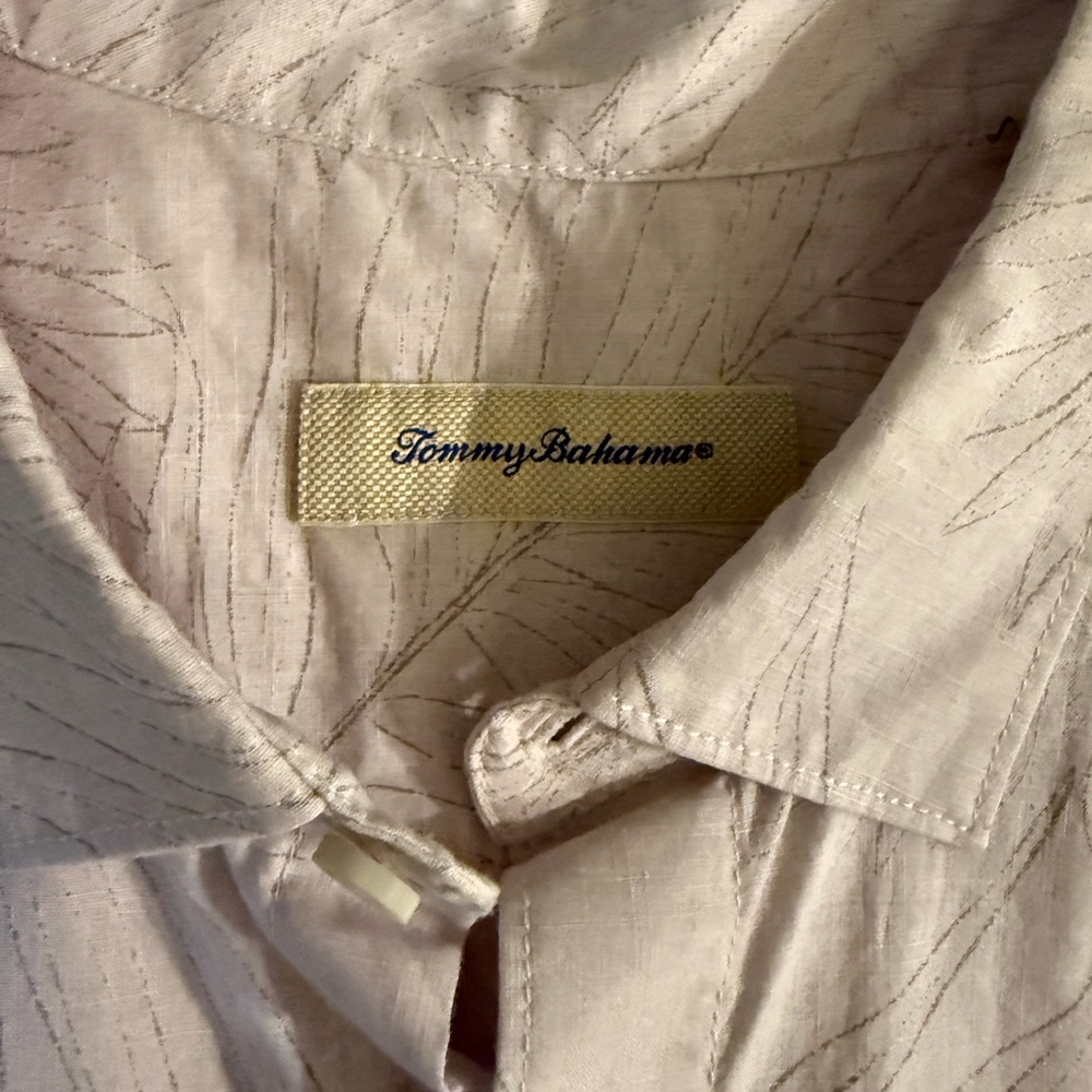 Tommy Bahama Cream Shirt